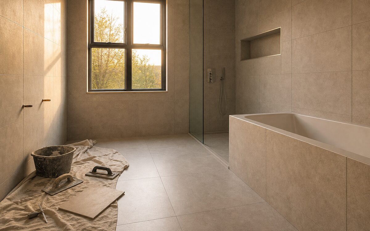 Dave Rees Tiling — website screenshot