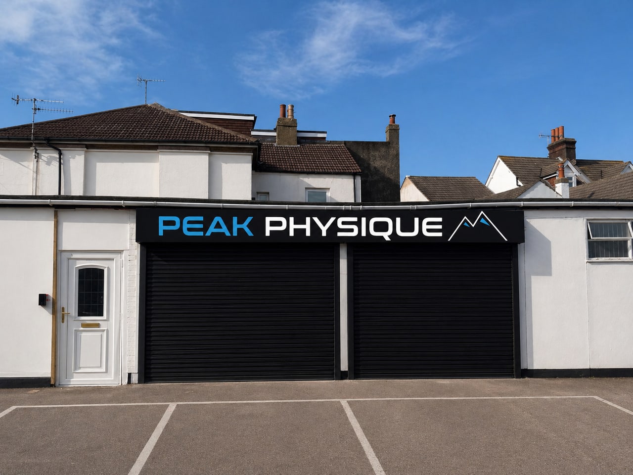 Peak Physique Gym — website screenshot